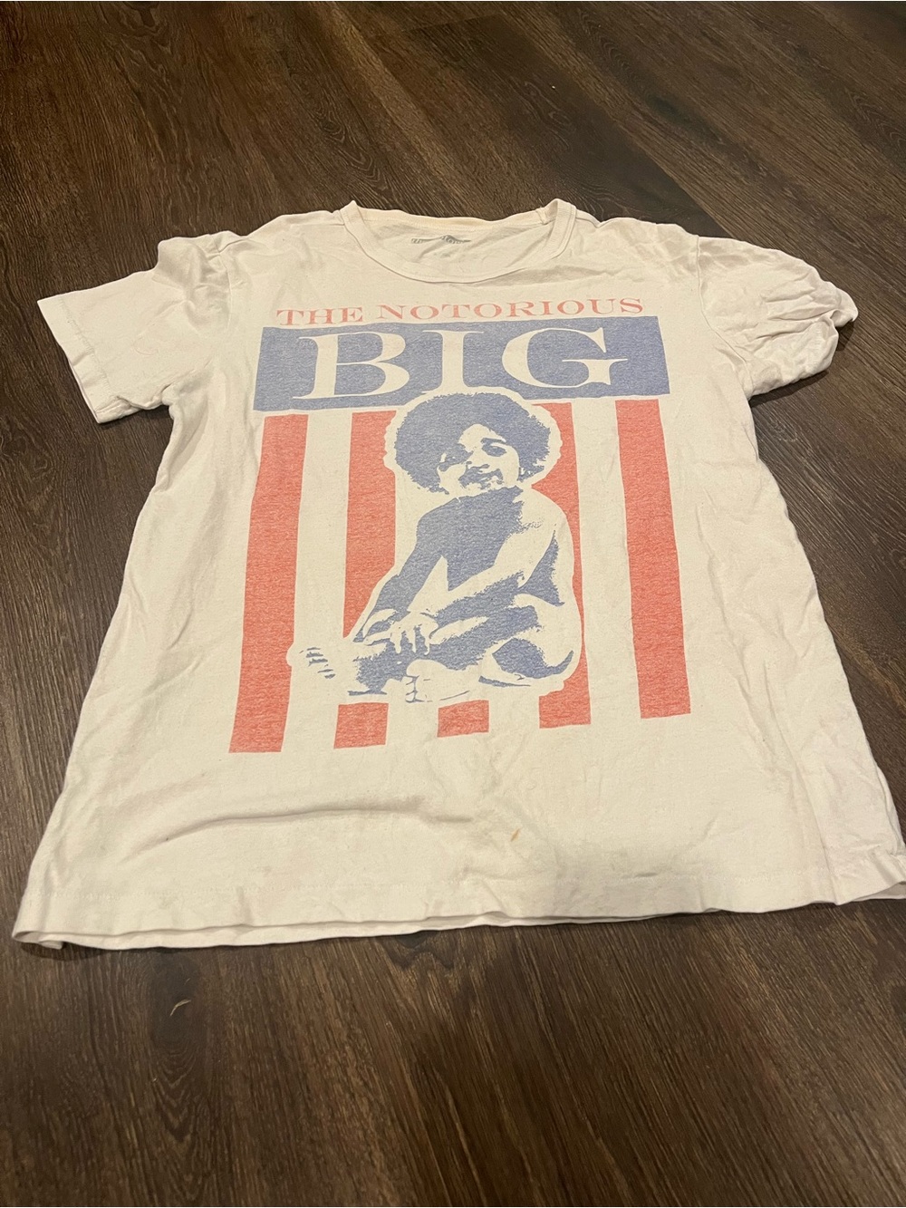 Men's White 'The Notorious BIG' Graphic Tee